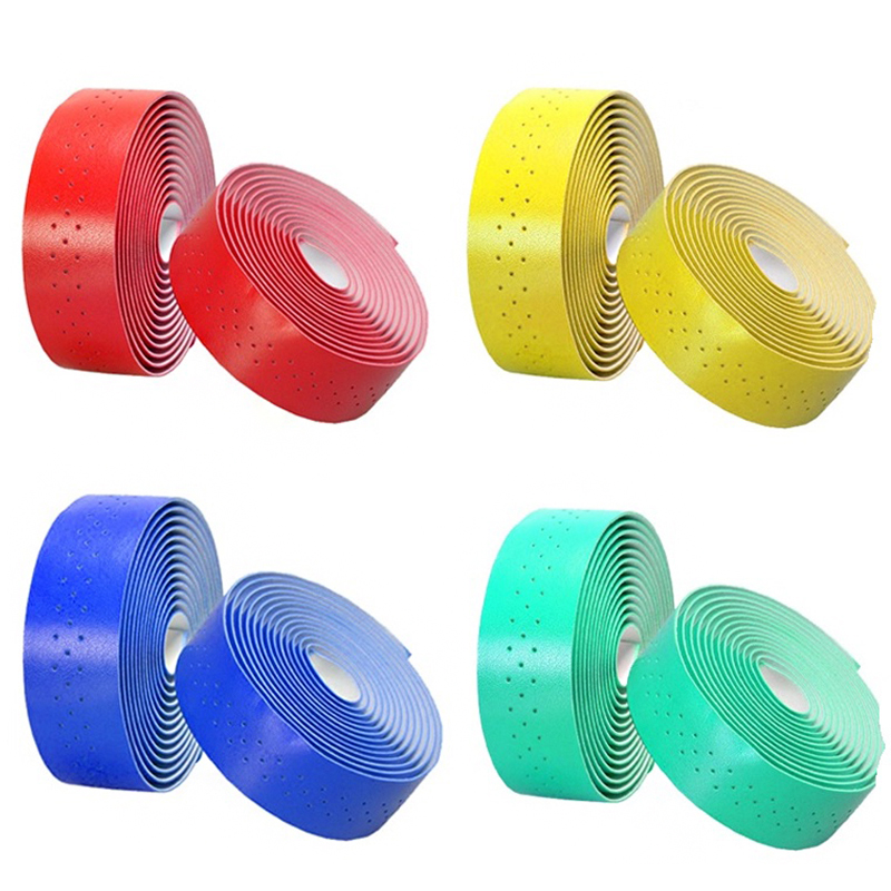 Bike Handlebar Tape - Bicycle Handlebar Tape PU+EVA Road Bike
