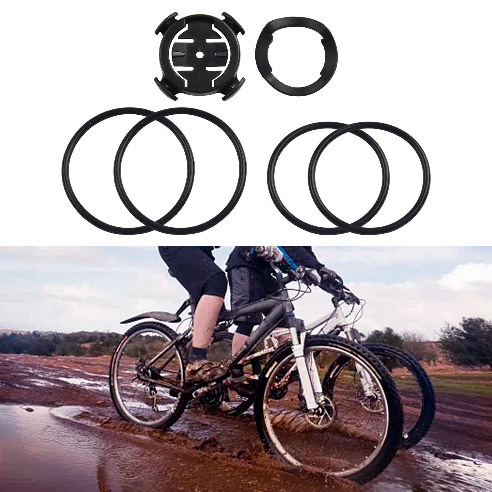 Bike Speedometer - 1pc Bike Bicycle Edge Quarter Turn