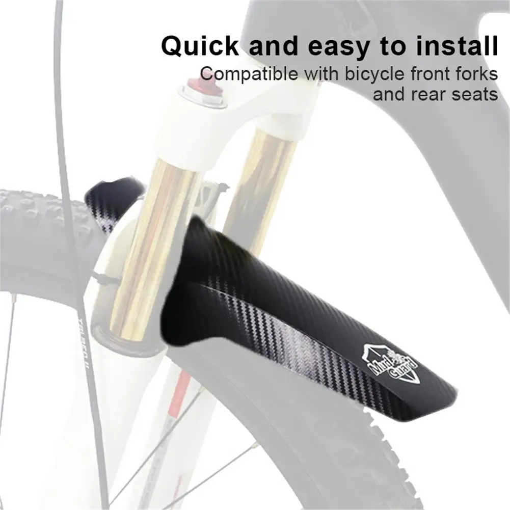 Bike Fender Set - 2pcs Adjustable MTB Mudguards Front Rear