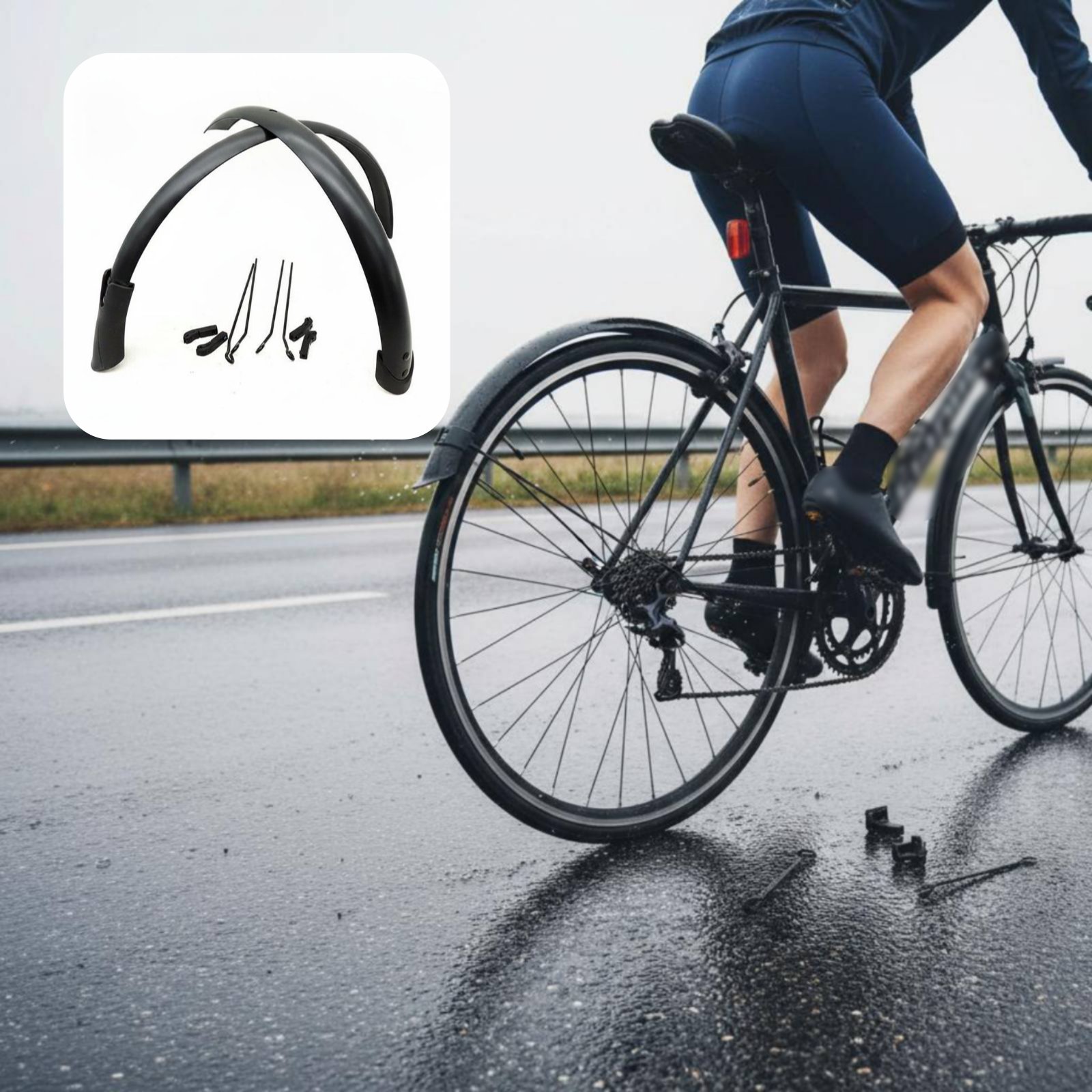 451 Wheel Mudguard Set Rust-Re - Bike Fender Set 评论和价格