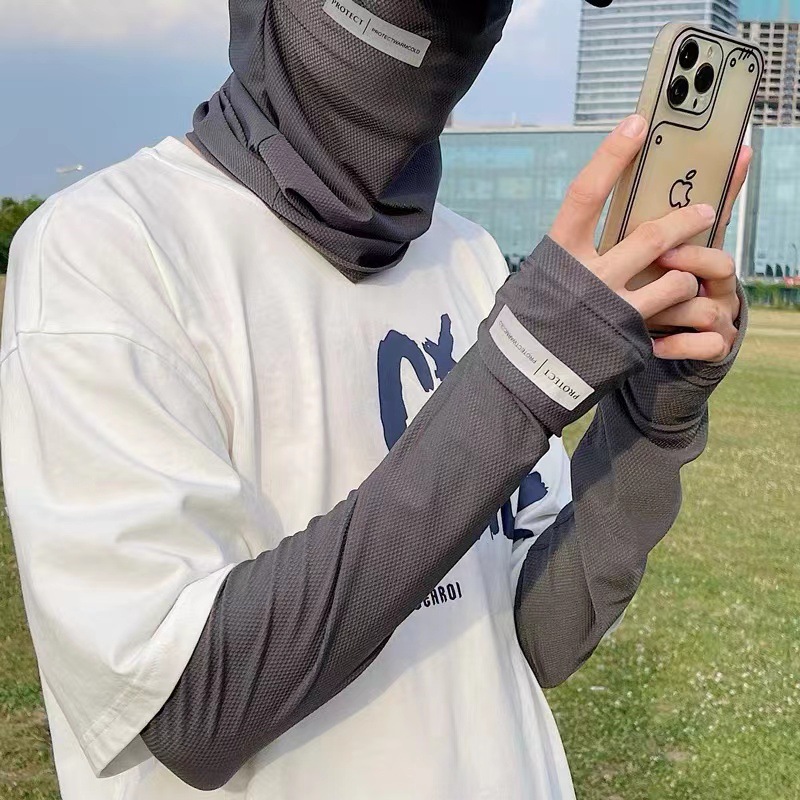 1Pair Unisex UV Cooling Sun Ar - Cycling Gear 评论和价格