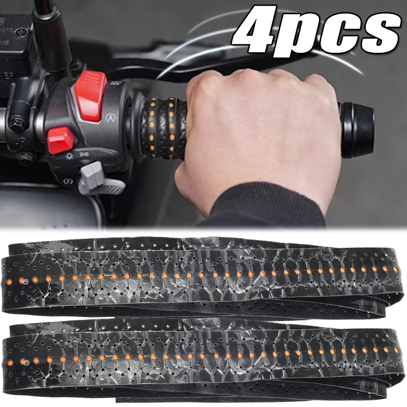 2/4pcs Motorcycle Non-Slip Gri - Bike Handlebar Tape 评论和价格