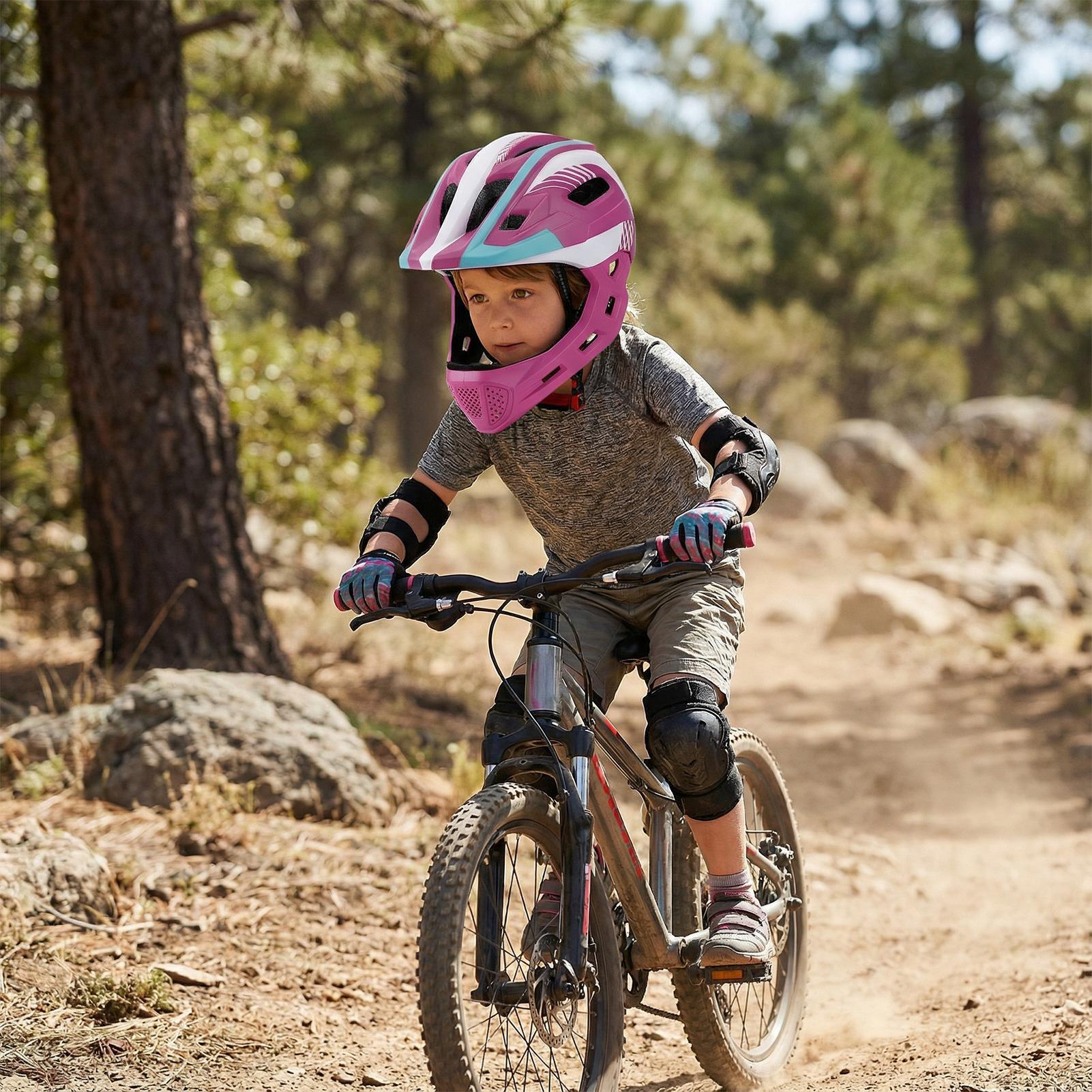 Youth Full Face Helmet Cycling - Cycling Gear For Beginners 评论和价格