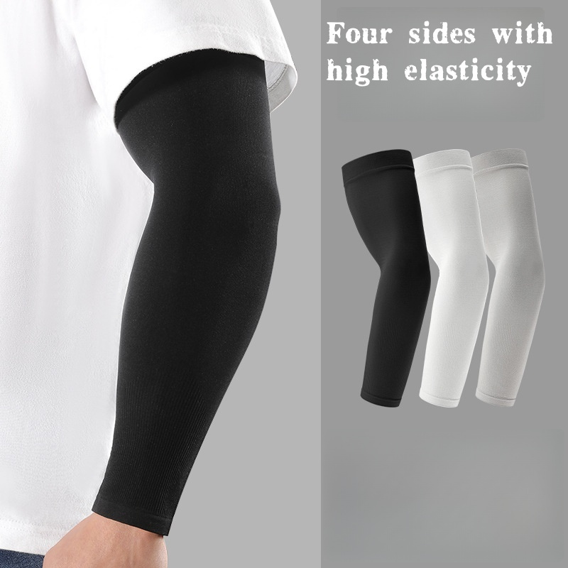 2pcs Ice Silk Arm Sleeves, Bre - Cycling Gear 评论和价格