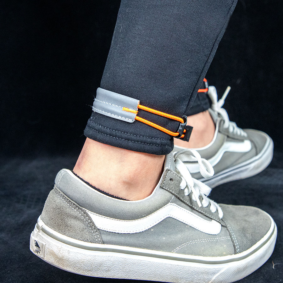 Elastic Reflective Cycling Leg - Cycling Gear 评论和价格