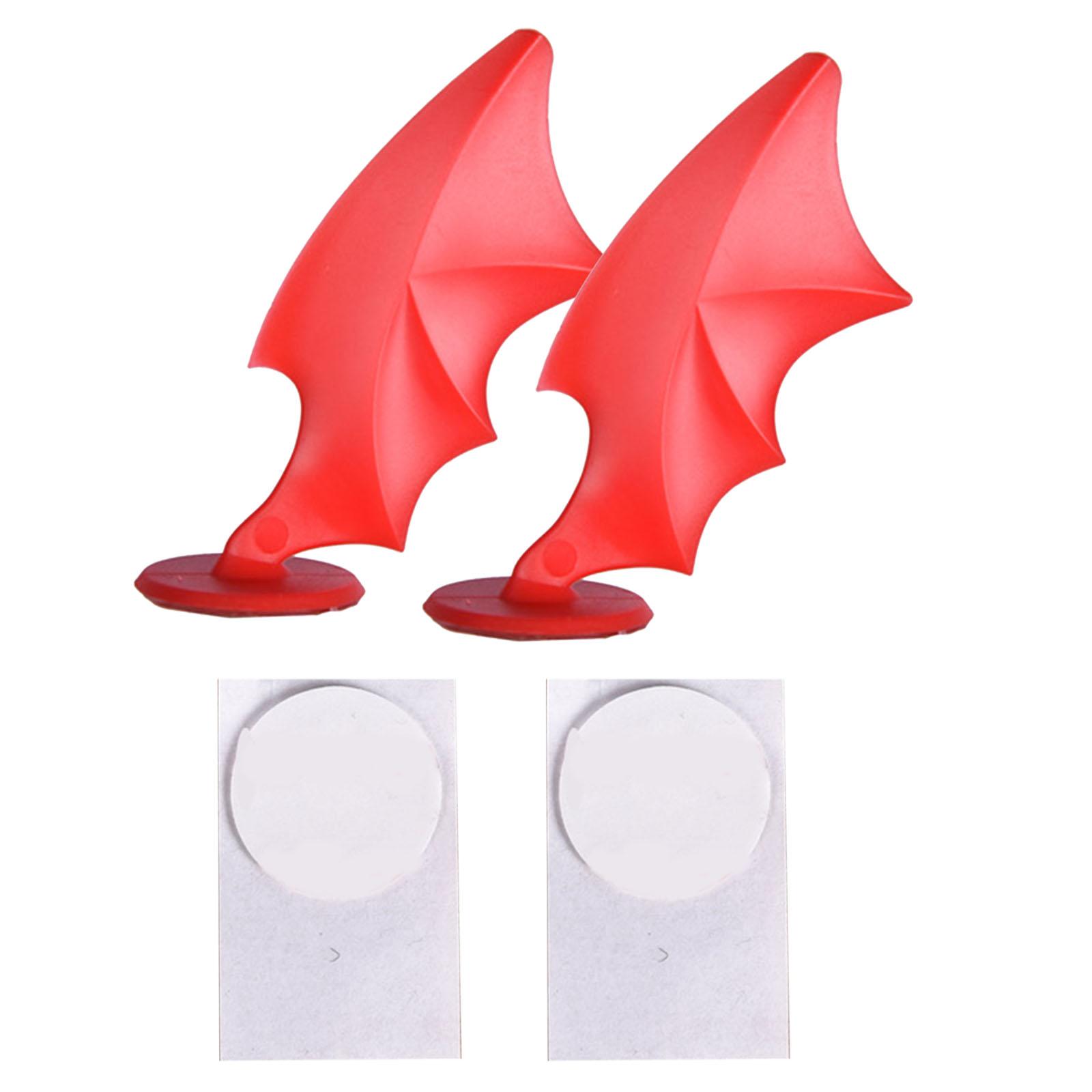 2x2Pcs Motorcycle Helmet Decor - Bicycle Helmet 评论和价格