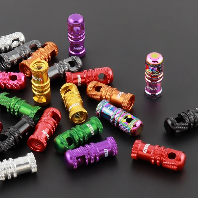 MUQZI 2/4PCS Valve Cap Bike Ti - Xc Mtb Gear 评论和价格