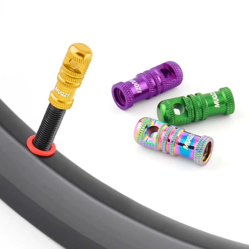 MUQZI 2/4PCS Valve Cap Bike Ti - Xc Mtb Gear 评论和价格