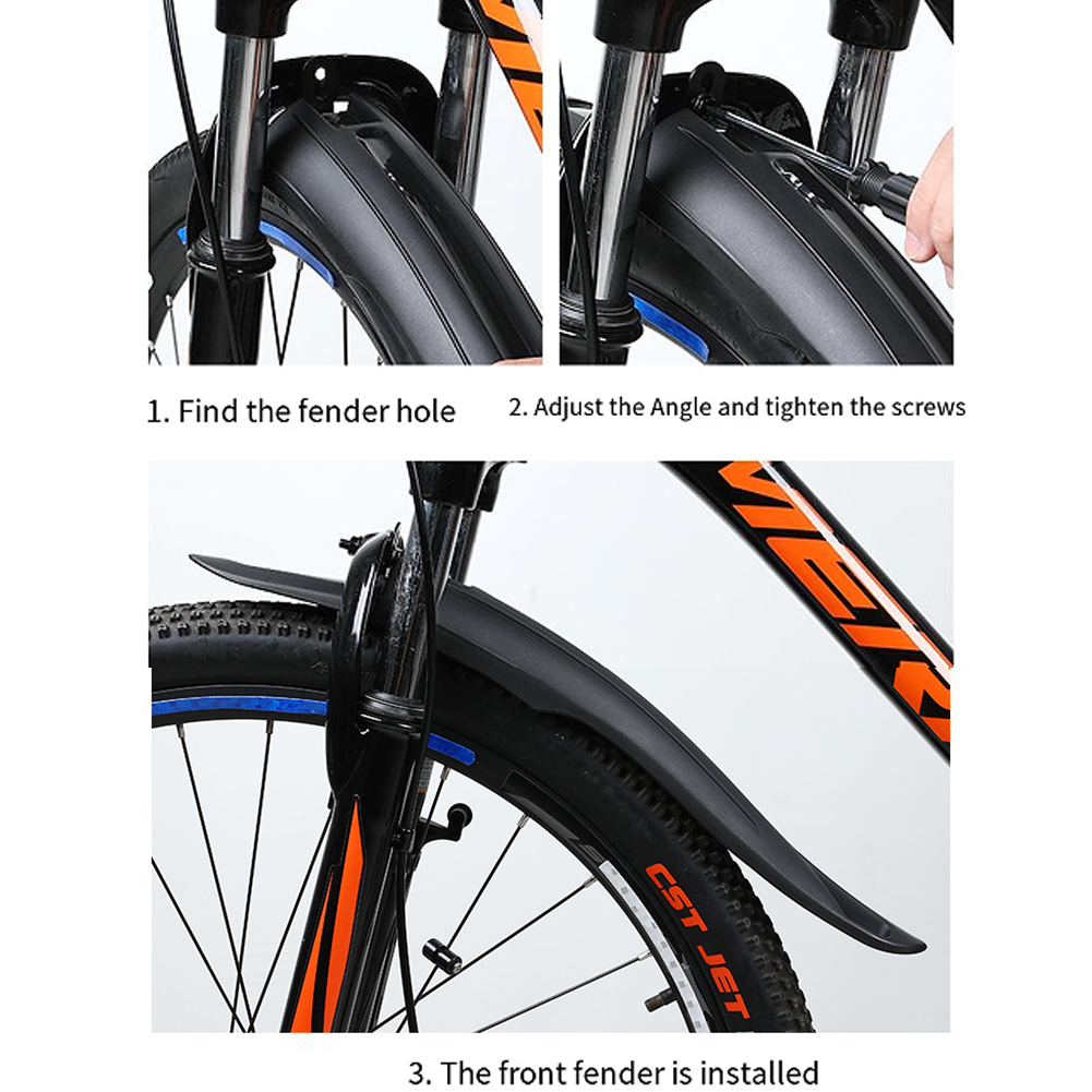 Mountain Bike Fender Set MTB 2 - Bike Fender Set 评论和价格