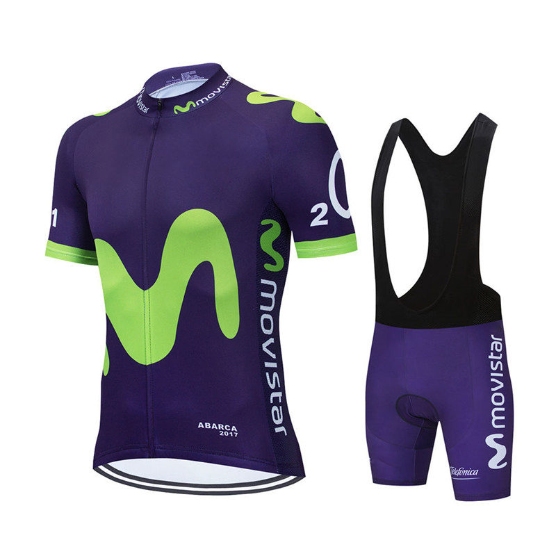 New Summer Movistar Team Cycli - Cycling Gear Leaderboard 评论和价格