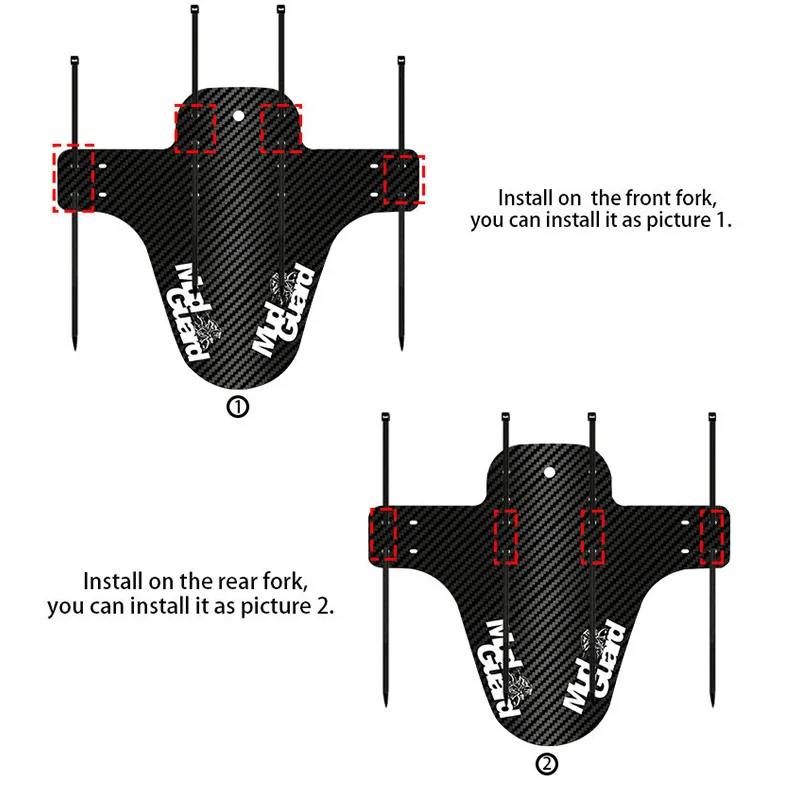 1 Piece Bike Fenders Front/Rea - Xc Mtb Gear 评论和价格