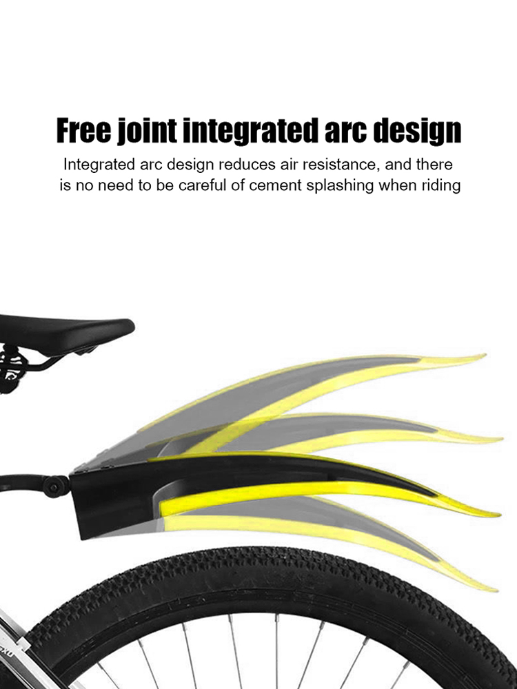 2Pcs Mountain Bike Mudguard Wi - Bike Fender Set 评论和价格