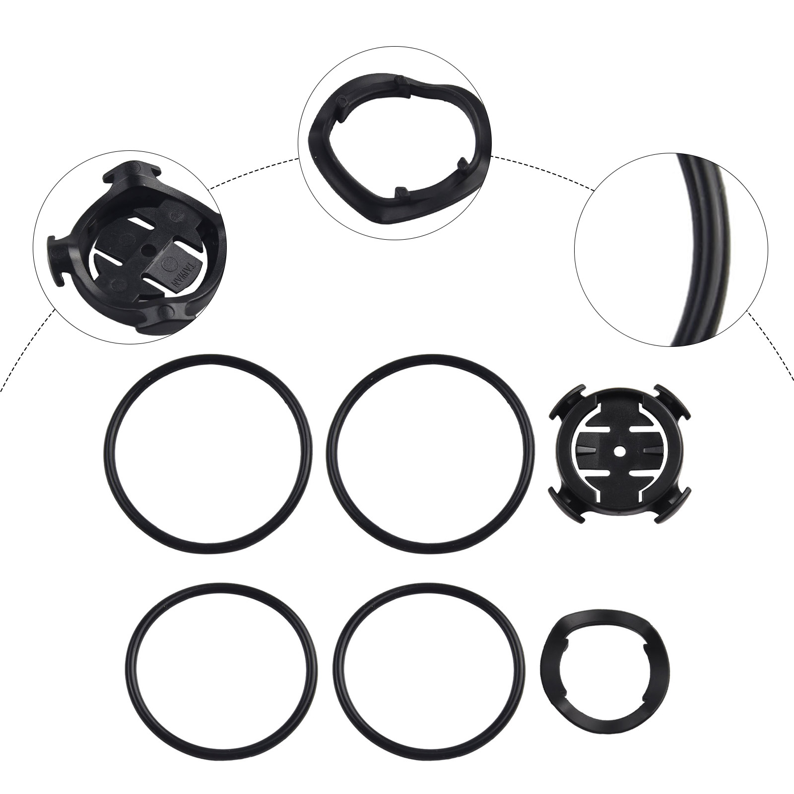 1pc Bike Bicycle  Edge Quarter - Bike Speedometer 评论和价格