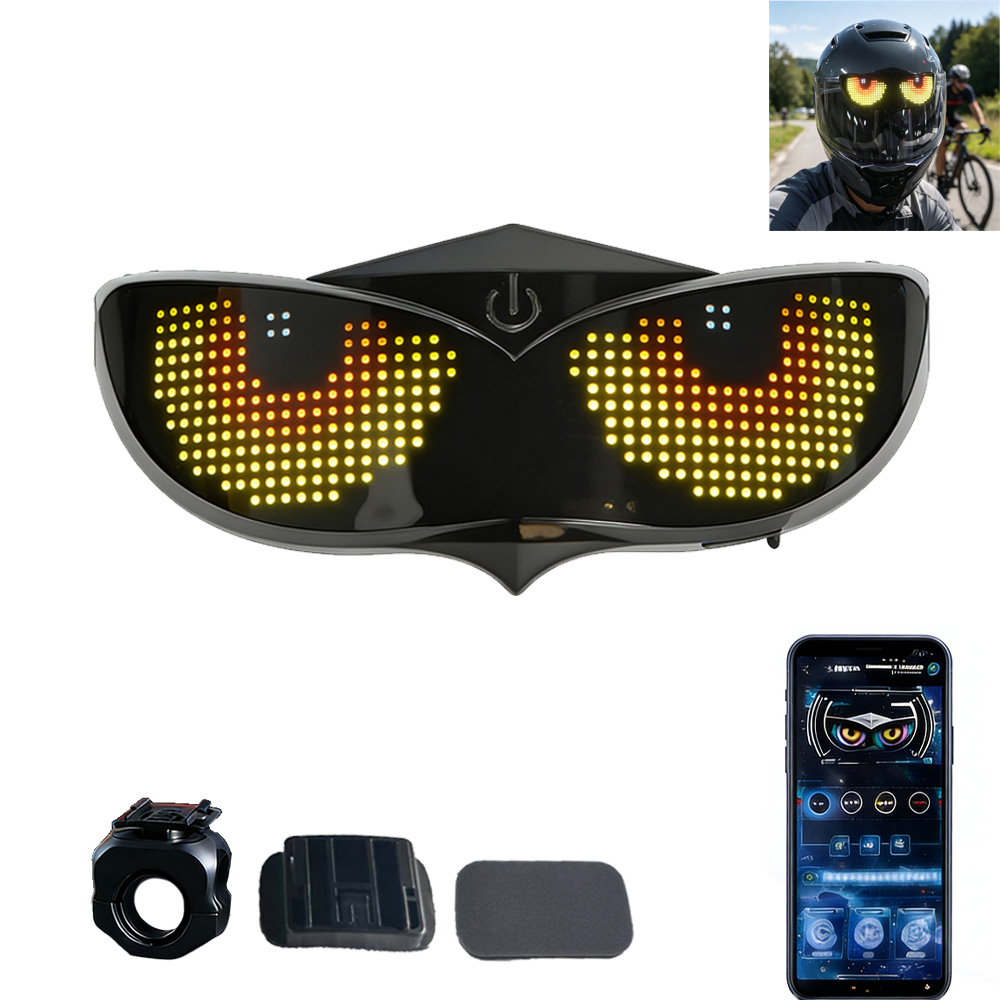 1Set Smart LED Helmet Display  - Bicycle Helmet 评论和价格