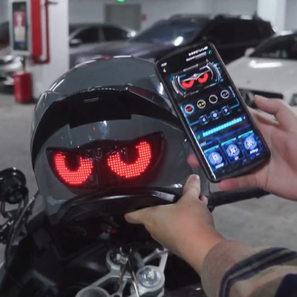 1Set Smart LED Helmet Display  - Bicycle Helmet 评论和价格
