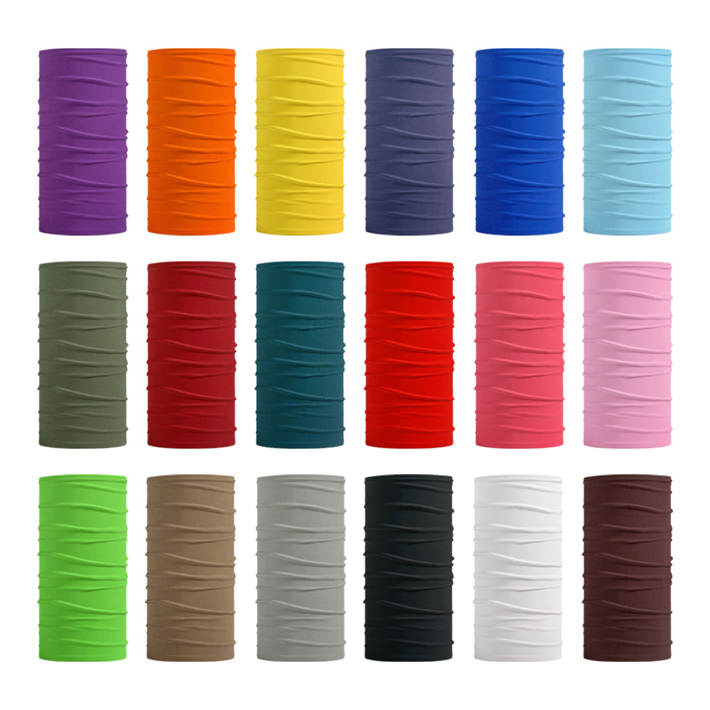 Seamless Solid Color Bandanas  - Cycling Gear 评论和价格