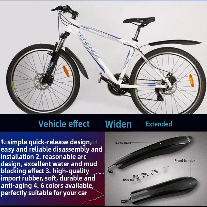 Bike Mudguard Set Quick Releas - Bike Fender Set 评论和价格